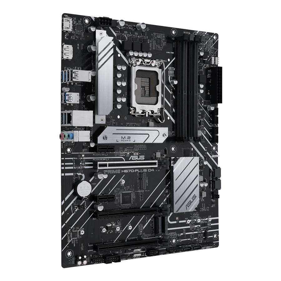 مادربرد ایسوس PRIME H670-PLUS D4 — نمای نزدیک 1