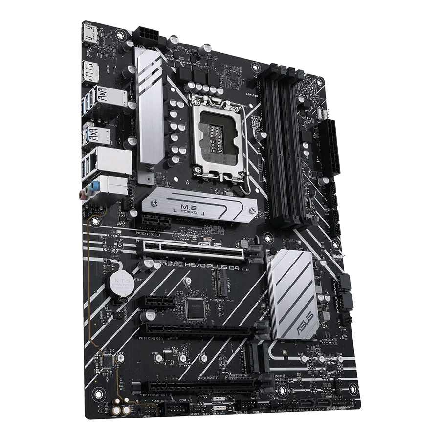 مادربرد ایسوس PRIME H670-PLUS D4 — نمای نزدیک 2