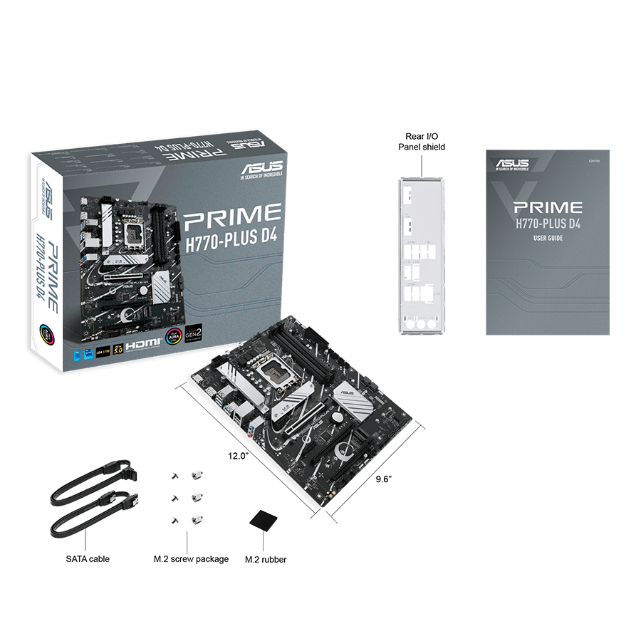 مادربرد ایسوس PRIME H770-PLUS D4 — نمای نزدیک 5