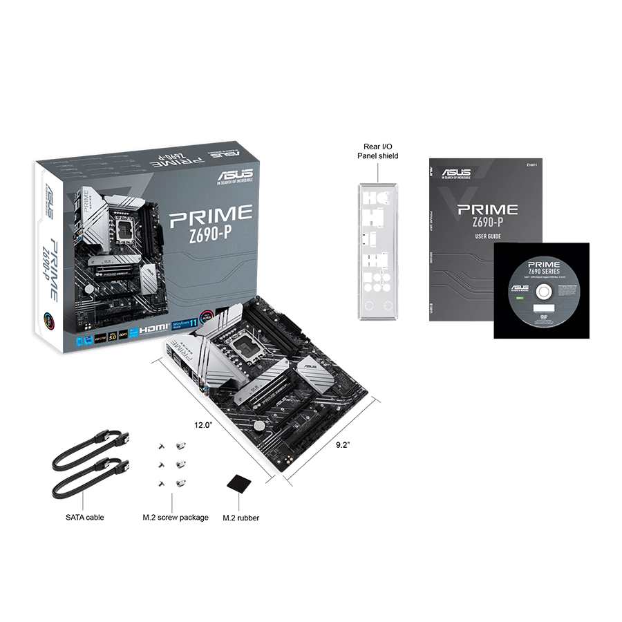 مادربرد ایسوس PRIME Z690-P — نمای نزدیک 5