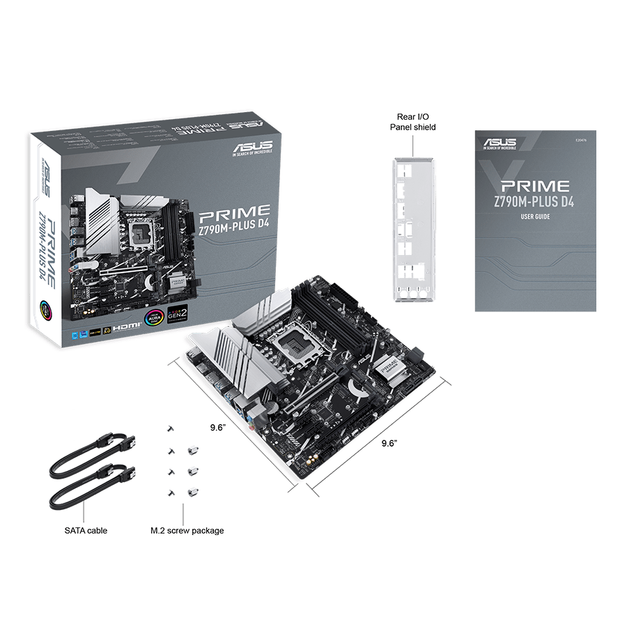 مادربرد ایسوس PRIME Z790M-PLUS D4 — نمای نزدیک 7