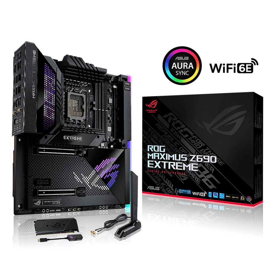 ASUS Motherboard ROG MAXIMUS Z690 EXTREME — Close-up 3