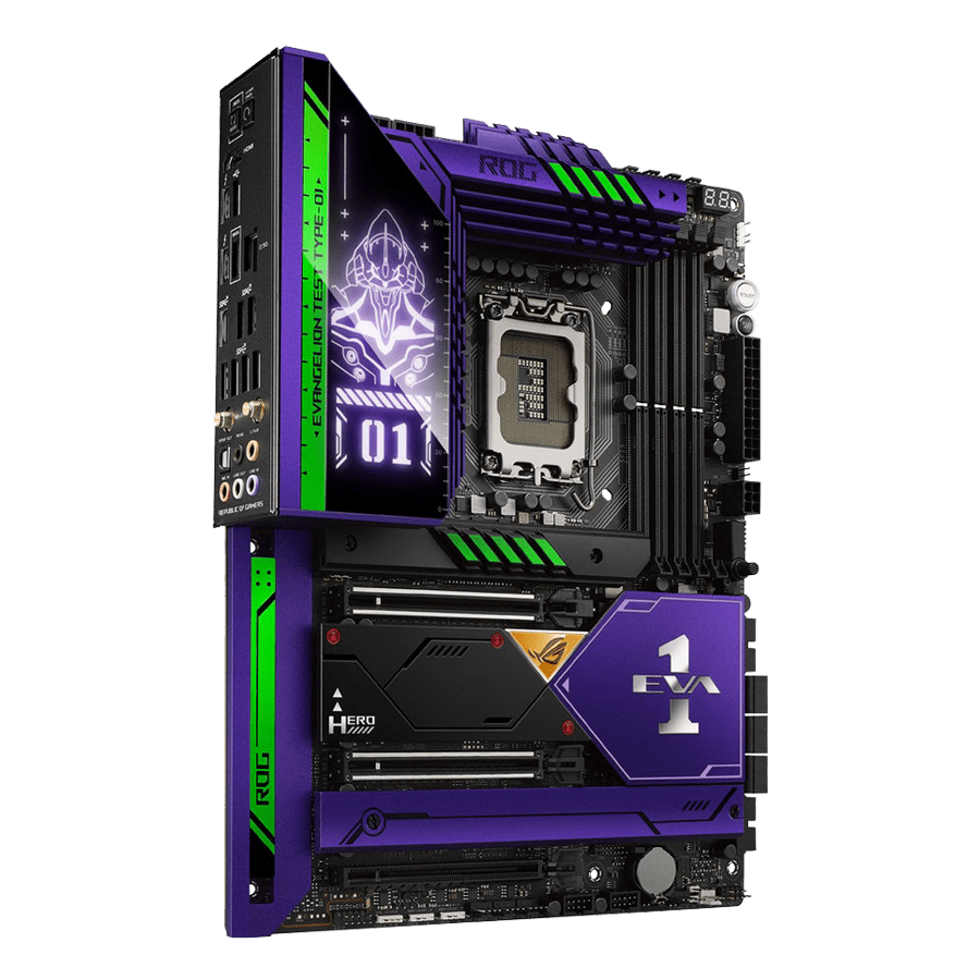 ASUS Motherboard ROG MAXIMUS Z690 HERO EVA EDITION — Close-up 2