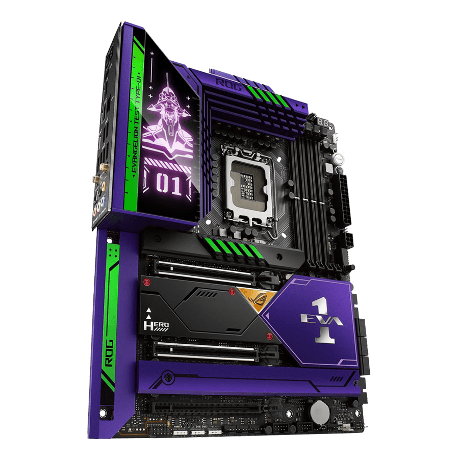 ASUS Motherboard ROG MAXIMUS Z690 HERO EVA EDITION — Close-up 3