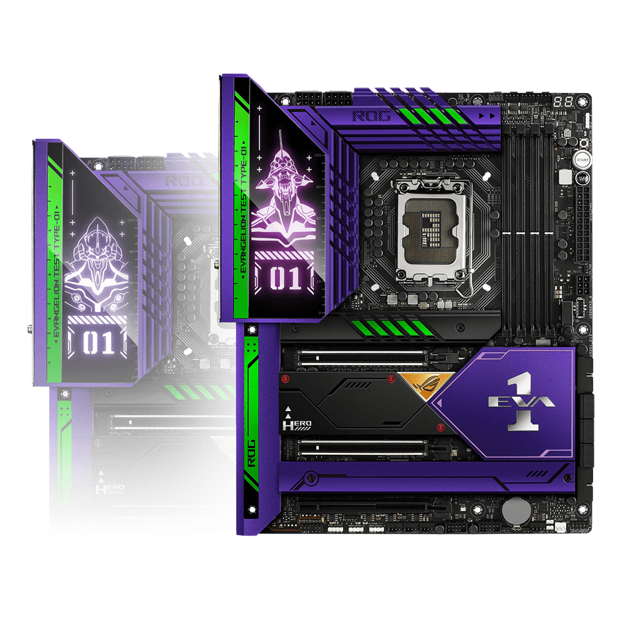 ASUS Motherboard ROG MAXIMUS Z690 HERO EVA EDITION — Close-up 4