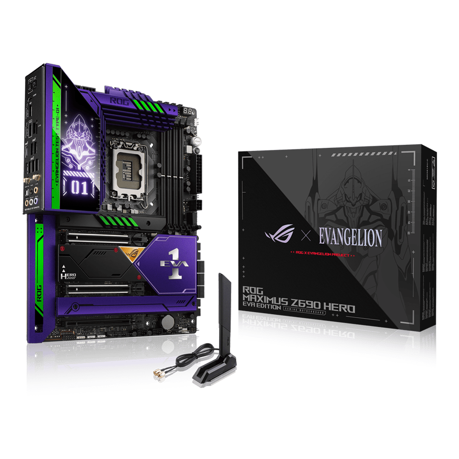 ASUS Motherboard ROG MAXIMUS Z690 HERO EVA EDITION — Close-up 5