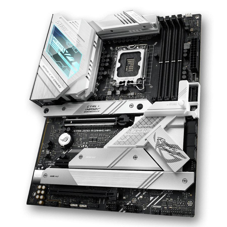 ASUS Motherboard ROG STRIX Z690-A GAMING WIFI — Close-up 1