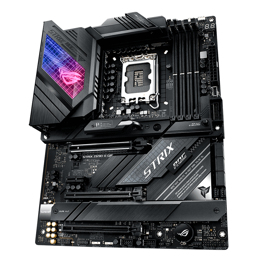 مادربرد ایسوس ROG STRIX Z690-E GAMING WIFI — نمای نزدیک 1