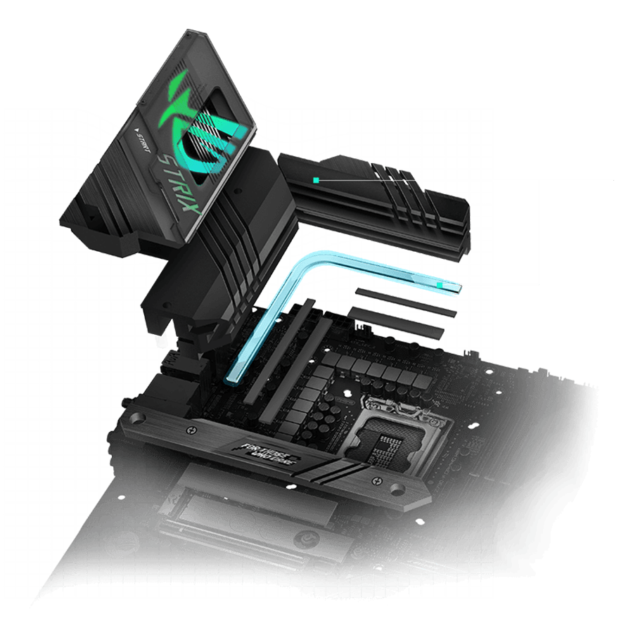 ASUS Motherboard ROG STRIX Z790-F GAMING WIFI — Close-up 4