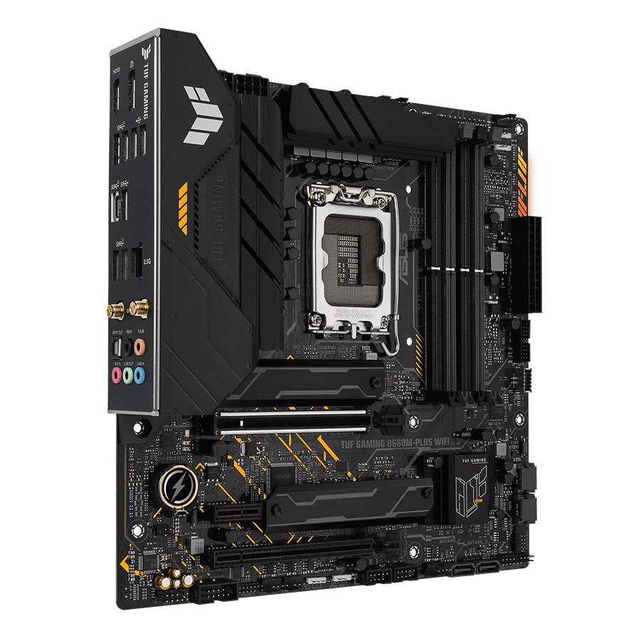 ASUS Motherboard TUF GAMING B660M-PLUS WIFI — Close-up 1
