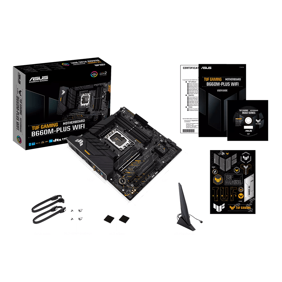 ASUS Motherboard TUF GAMING B660M-PLUS WIFI — Close-up 6