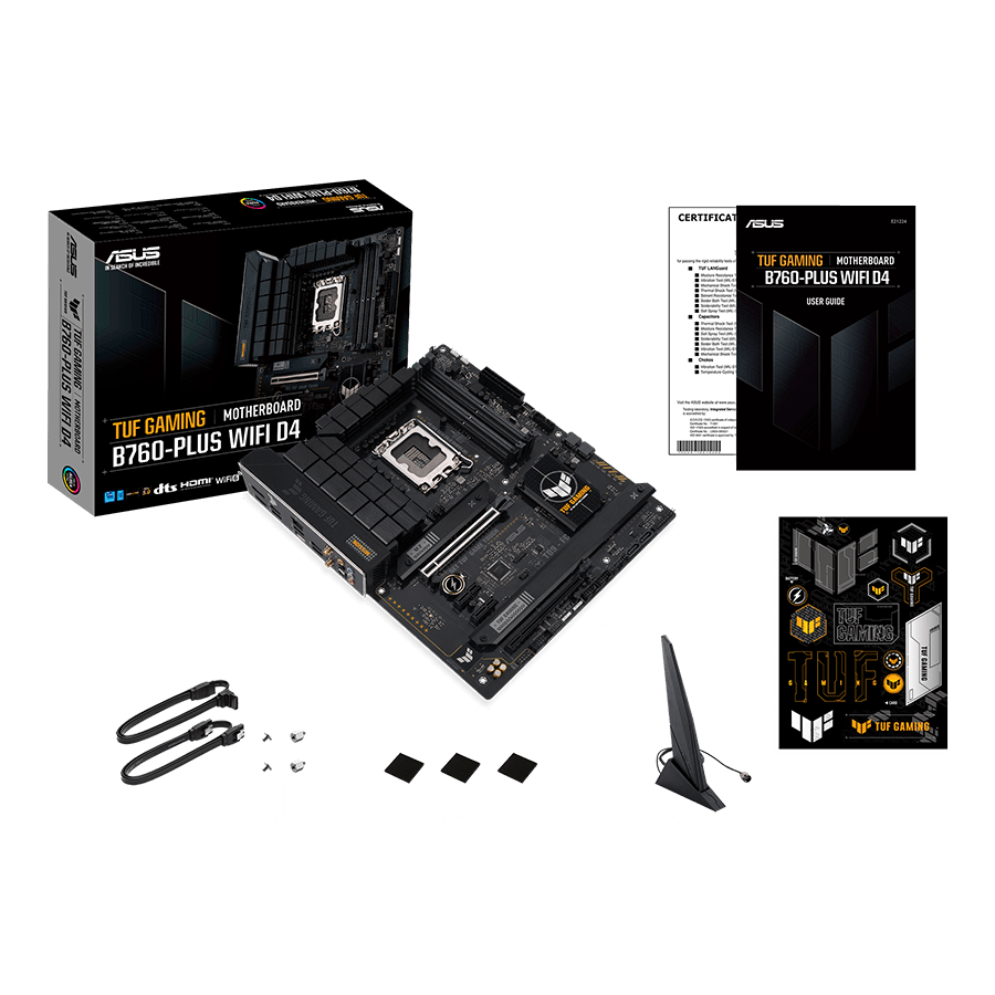 ASUS Motherboard TUF GAMING B760-PLUS WIFI D4 — Close-up 6