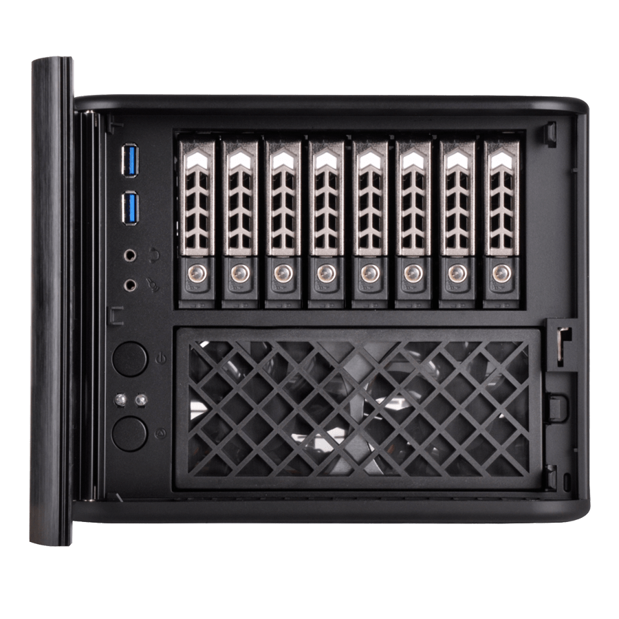 ذخیره ساز تحت شبکه سیلوراستون CS280B — نمای نزدیک 6