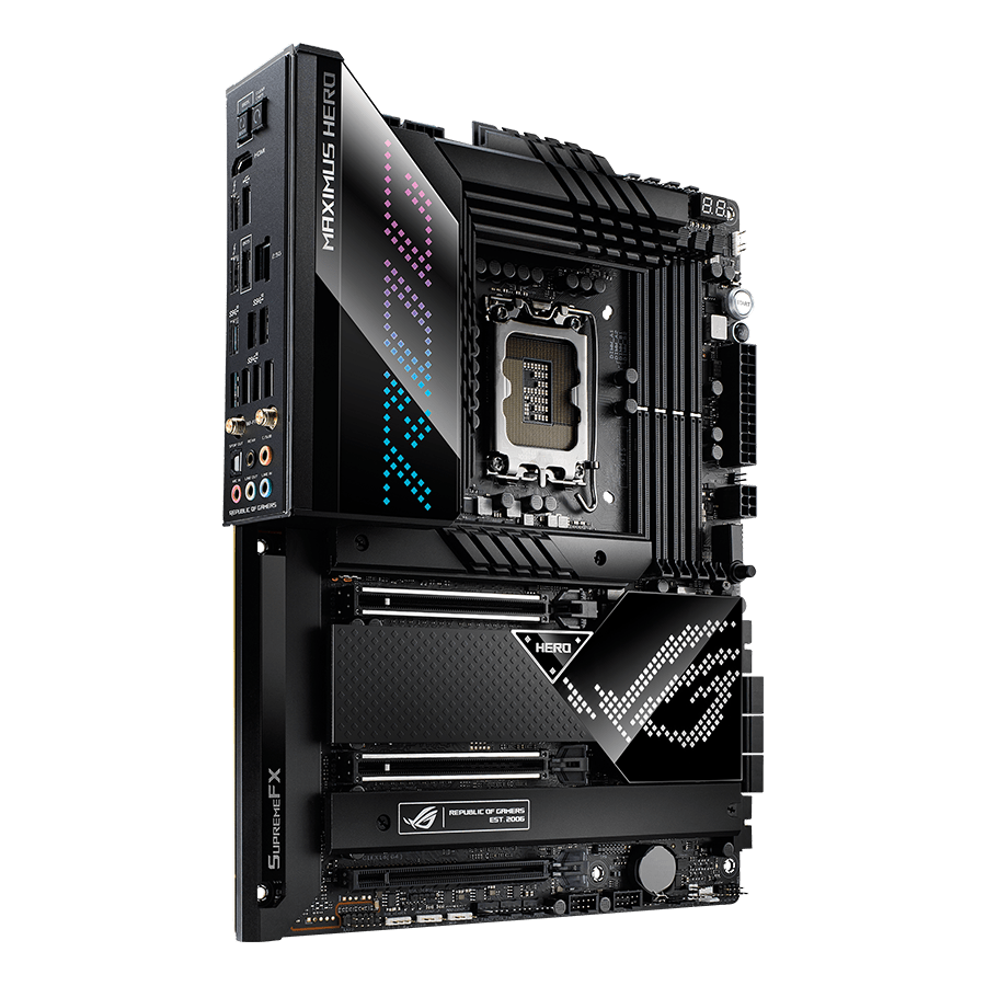 ASUS Motherboard ROG MAXIMUS Z690 HERO — Close-up 1