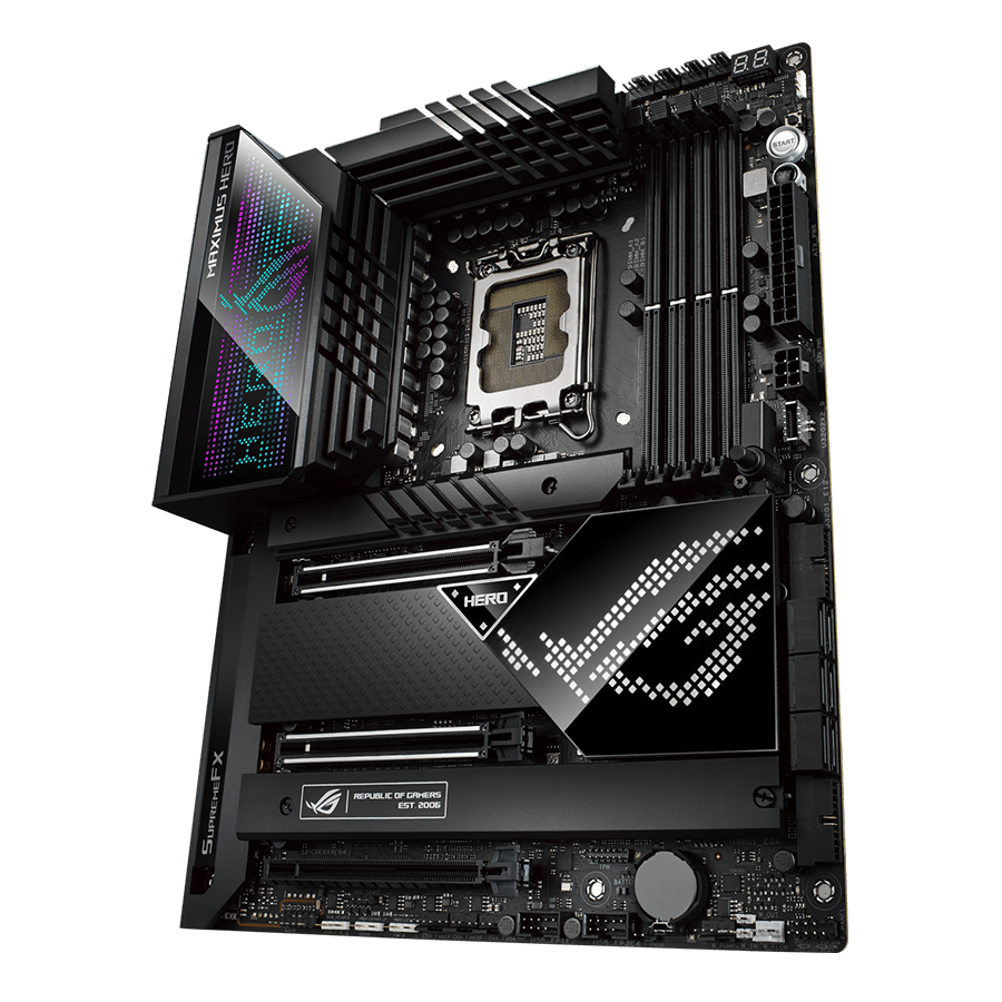ASUS Motherboard ROG MAXIMUS Z690 HERO — Close-up 3