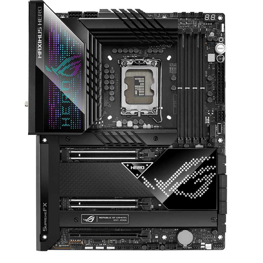 ASUS Motherboard ROG MAXIMUS Z690 HERO — Close-up 5