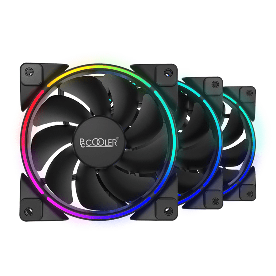 PCCOOLER CORONA 3-IN-1 FRGB KIT — Close-up 1
