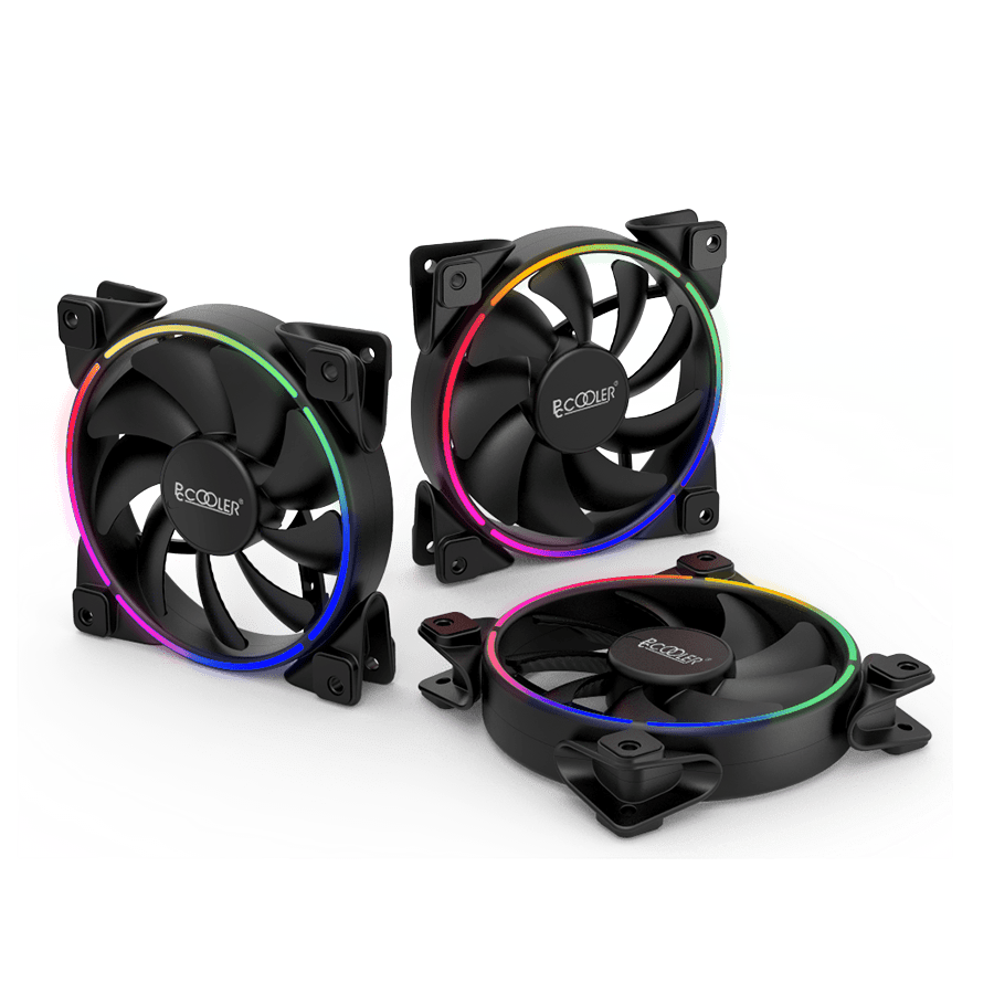 PCCOOLER CORONA 3-IN-1 FRGB KIT — Close-up 2