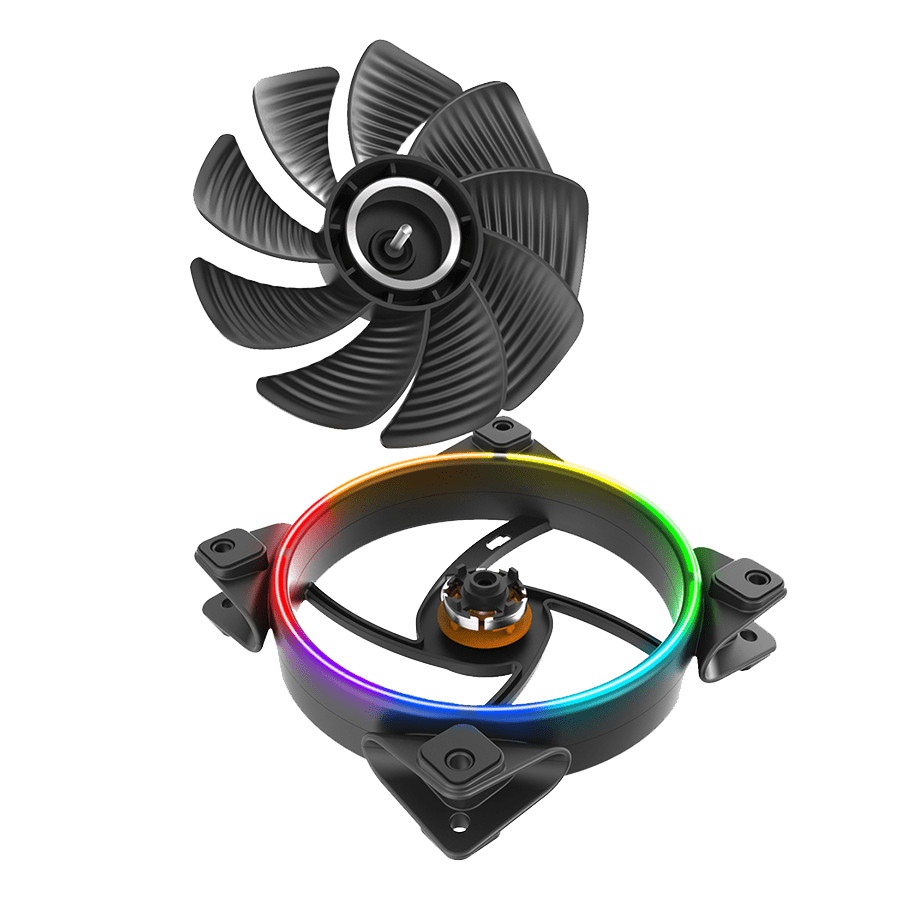 PCCOOLER CORONA 3-IN-1 FRGB KIT — Close-up 4