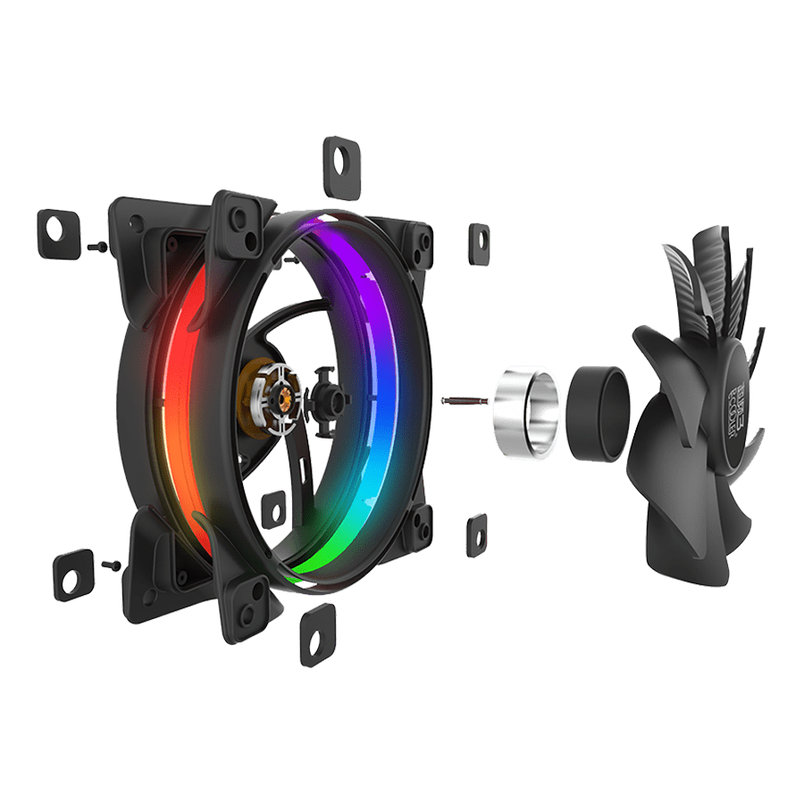 PCCOOLER CORONA 3-IN-1 FRGB KIT — Close-up 5