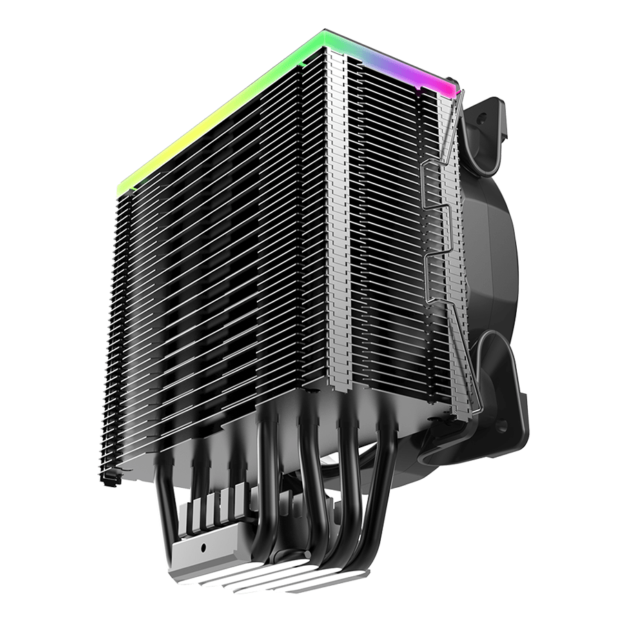 خنک کننده پردازنده پی سی کولر GI-D56A HALO FRGB — نمای نزدیک 4