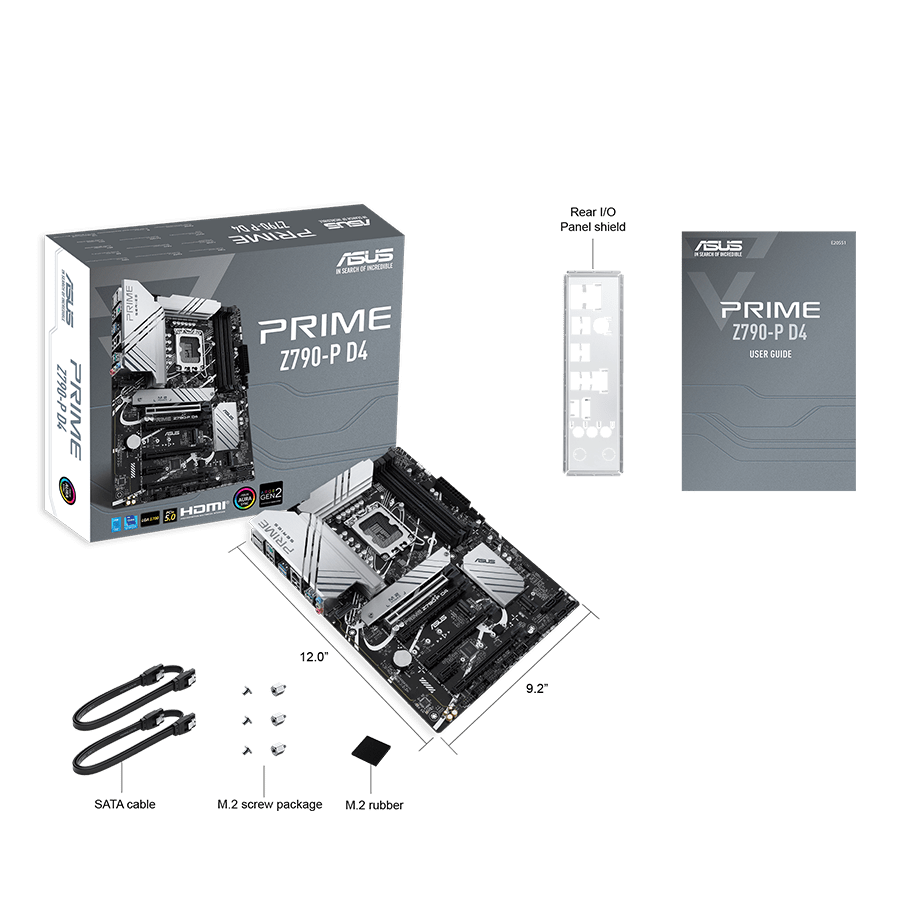 ASUS Motherboard PRIME Z790-P D4 — Close-up 7