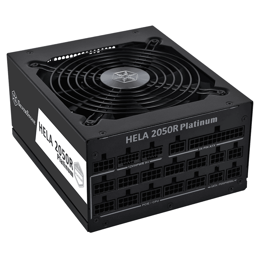 Power Supply SilverStone HELA 2050R Platinum — Close-up 1