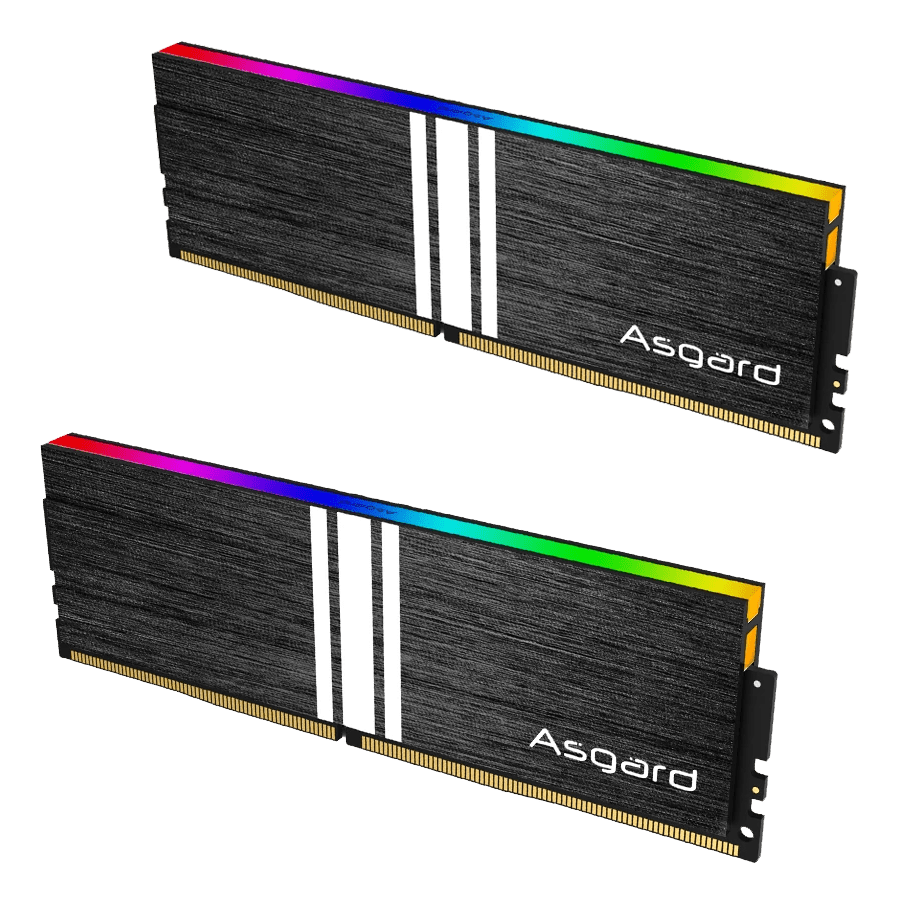 Asgard 16G Dual 3200 DDR4 V1 ARGB — Close-up 1
