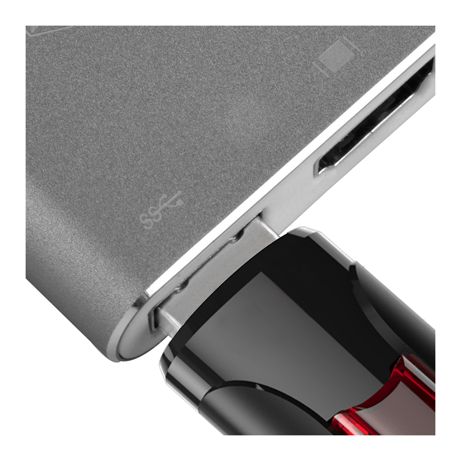 مبدل USB -C به USB/ HDMI سیلور استون مدل SST-EP08 — نمای نزدیک 3