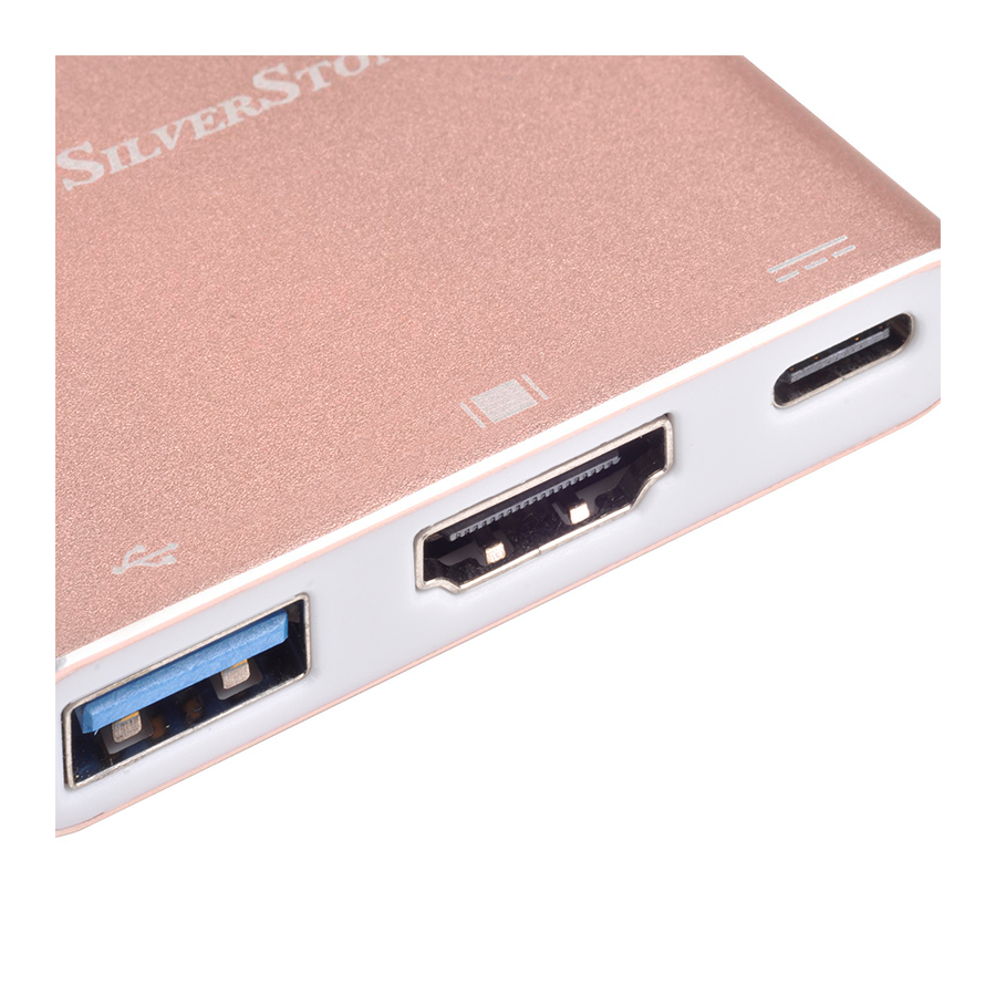 مبدل USB -C به USB/ HDMI سیلور استون مدل SST-EP08 — نمای نزدیک 7