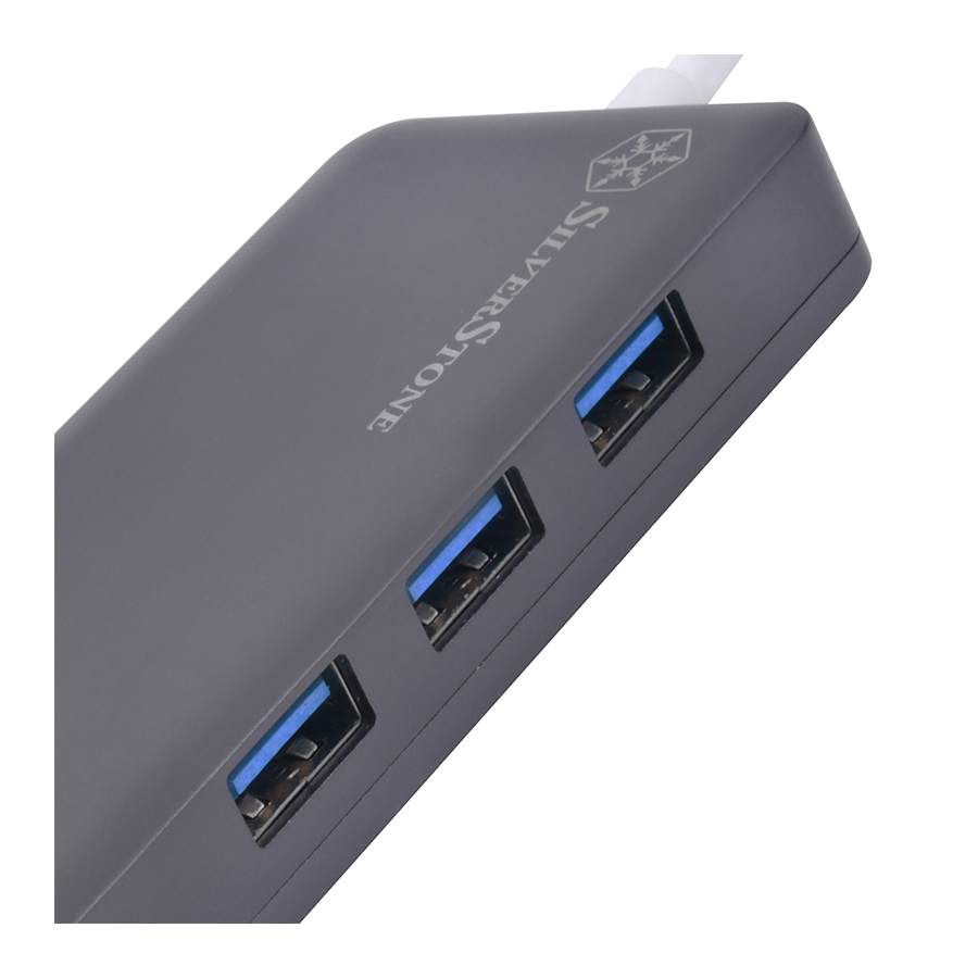 مبدل USB-C به USB / HDMI سیلوراستون مدل SST-EP14C — نمای نزدیک 3