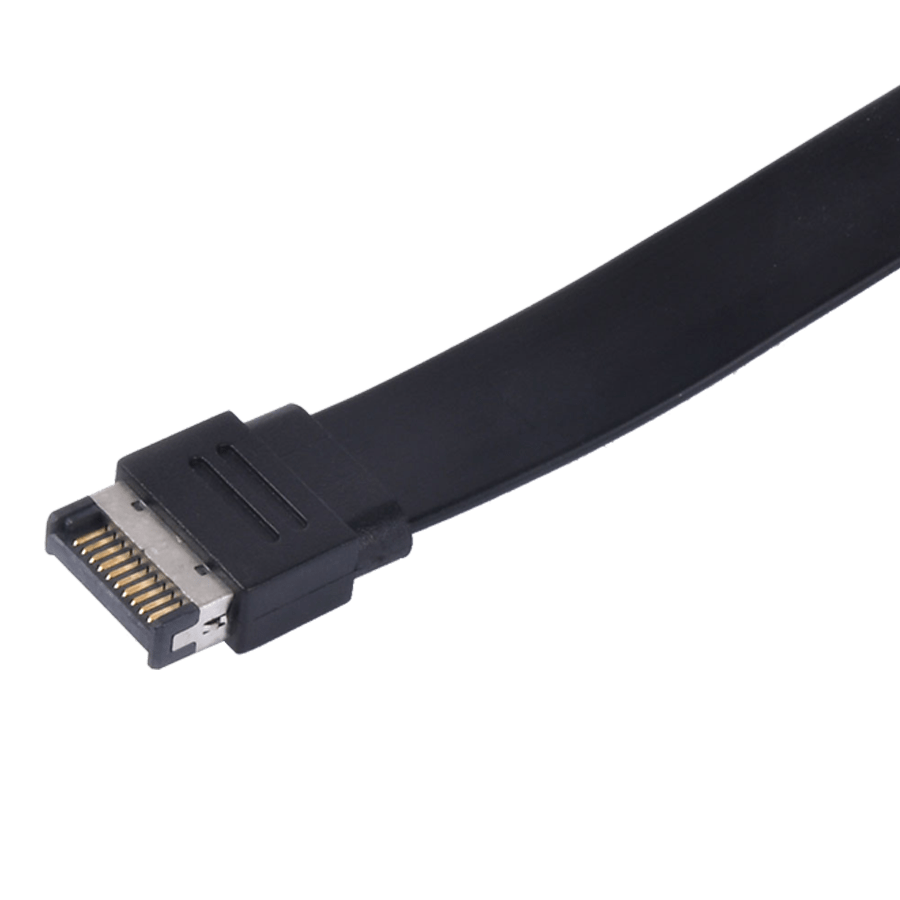 کیت کامل USB و AUDIO پنل جلو کیس سیلوراستون G11313530-RT — نمای نزدیک 1
