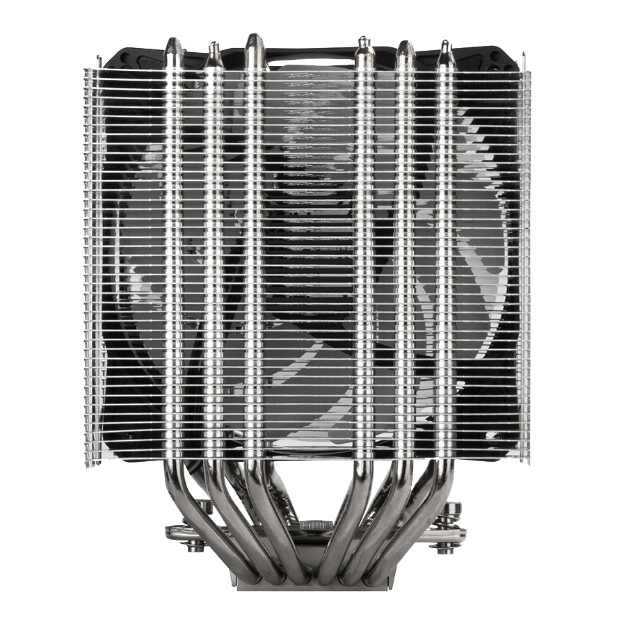 خنک کننده پردازنده سیلوراستون Hydrogon D120 ARGB — نمای نزدیک 3