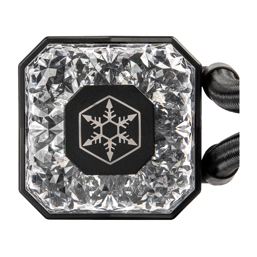 خنک کننده مایع سیلوراستون IceGem 360 — نمای نزدیک 2