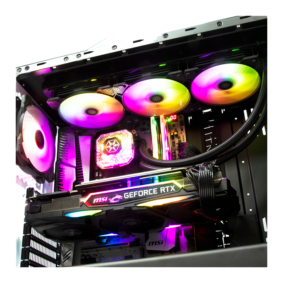 خنک کننده مایع سیلوراستون IceGem 360 — نمای نزدیک 6