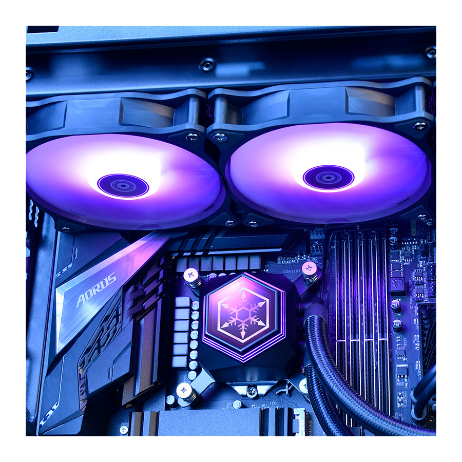 SilverStone PF240-ARGB — Close-up 6