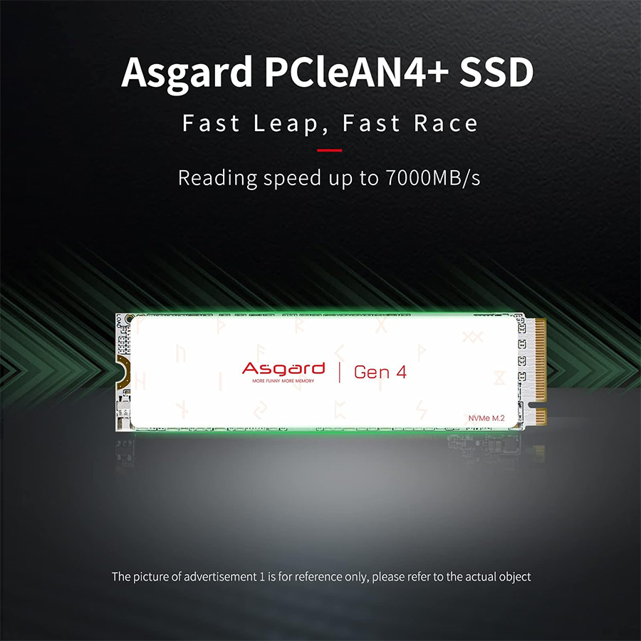 SSD Asgard AN4 M.2 NVMe PCIe 4.0 2 TB — Close-up 2