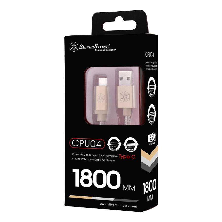 کابل شارژ سیلوراستون CPU04G — نمای نزدیک 2