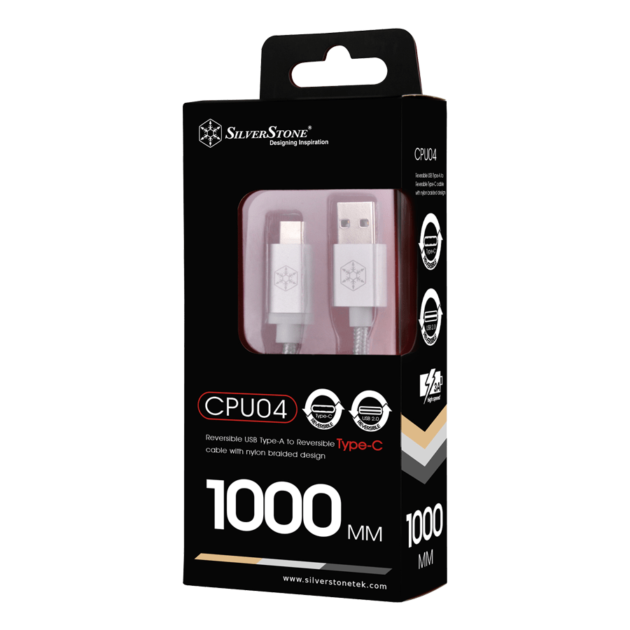 کابل شارژ سیلوراستون CPU04S — نمای نزدیک 5