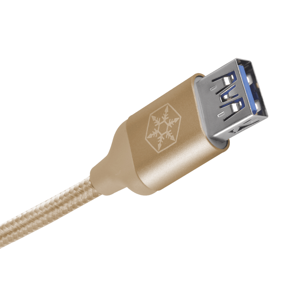کابل OTG سیلوراستون CPU05G — نمای نزدیک 2