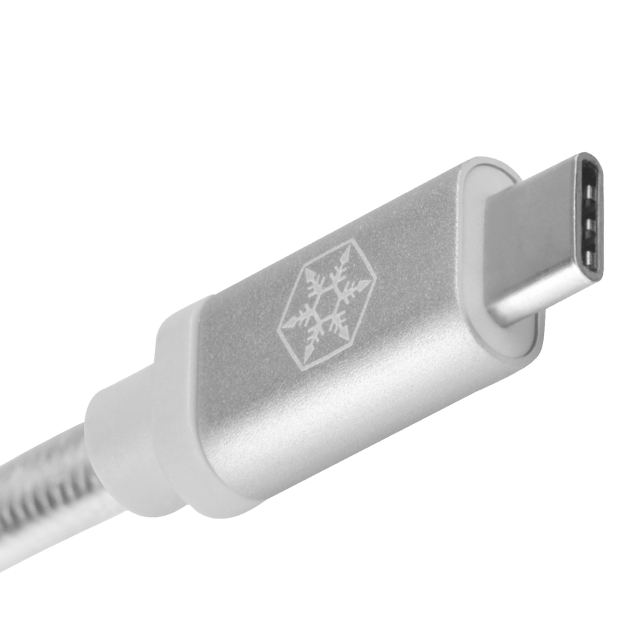 کابل OTG سیلوراستون CPU05S — نمای نزدیک 3