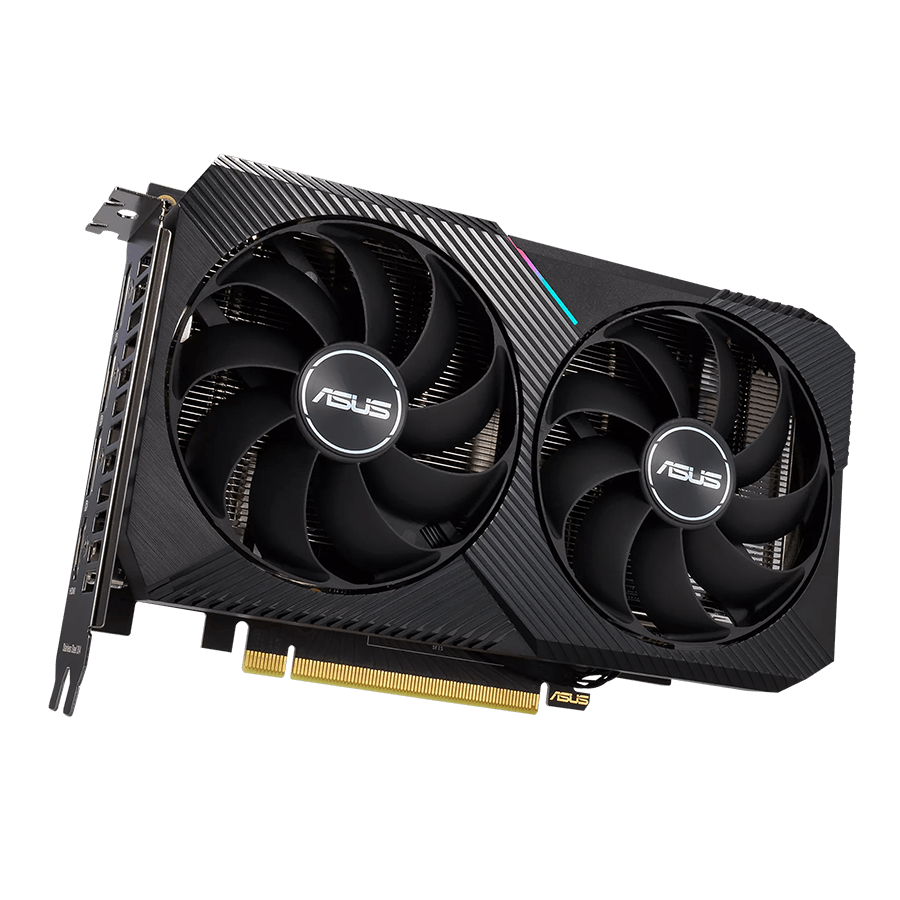 ASUS Graphics Card DUAL-RTX3050-8G — Close-up 2