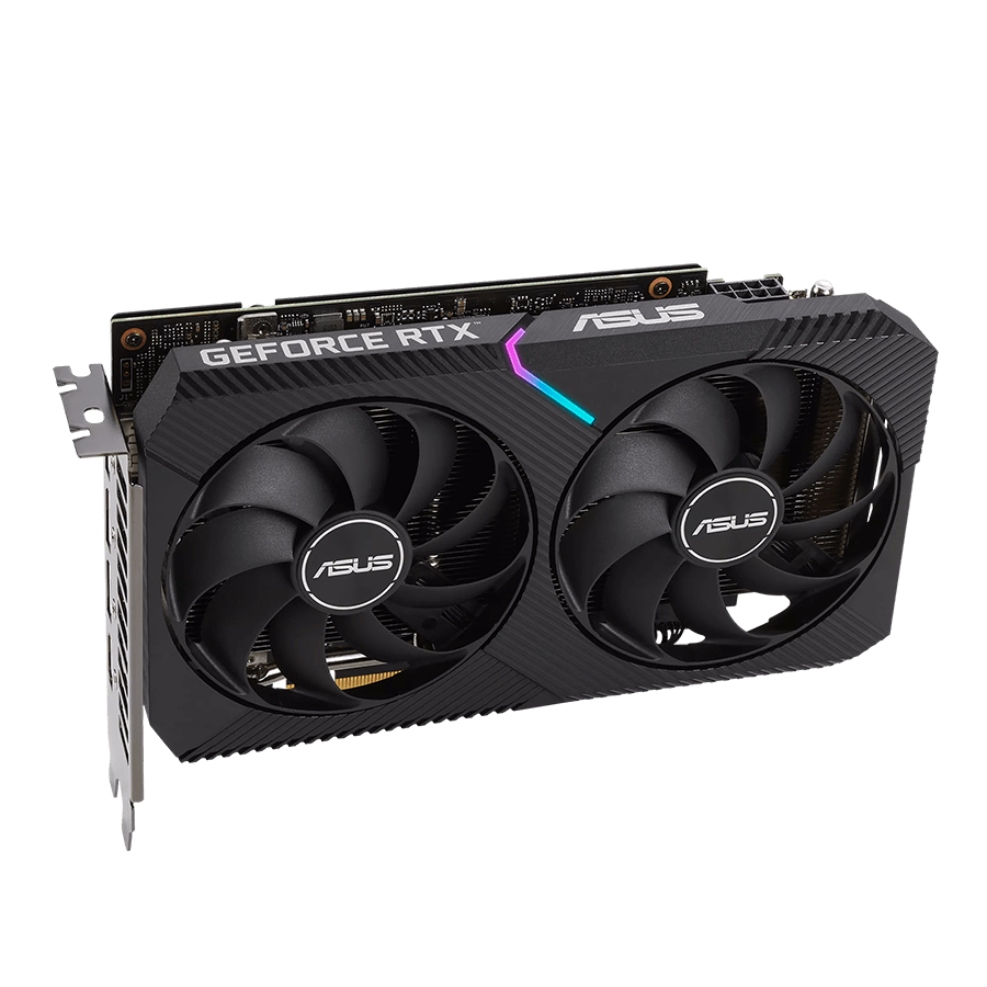 ASUS Graphics Card DUAL-RTX3050-8G — Close-up 3