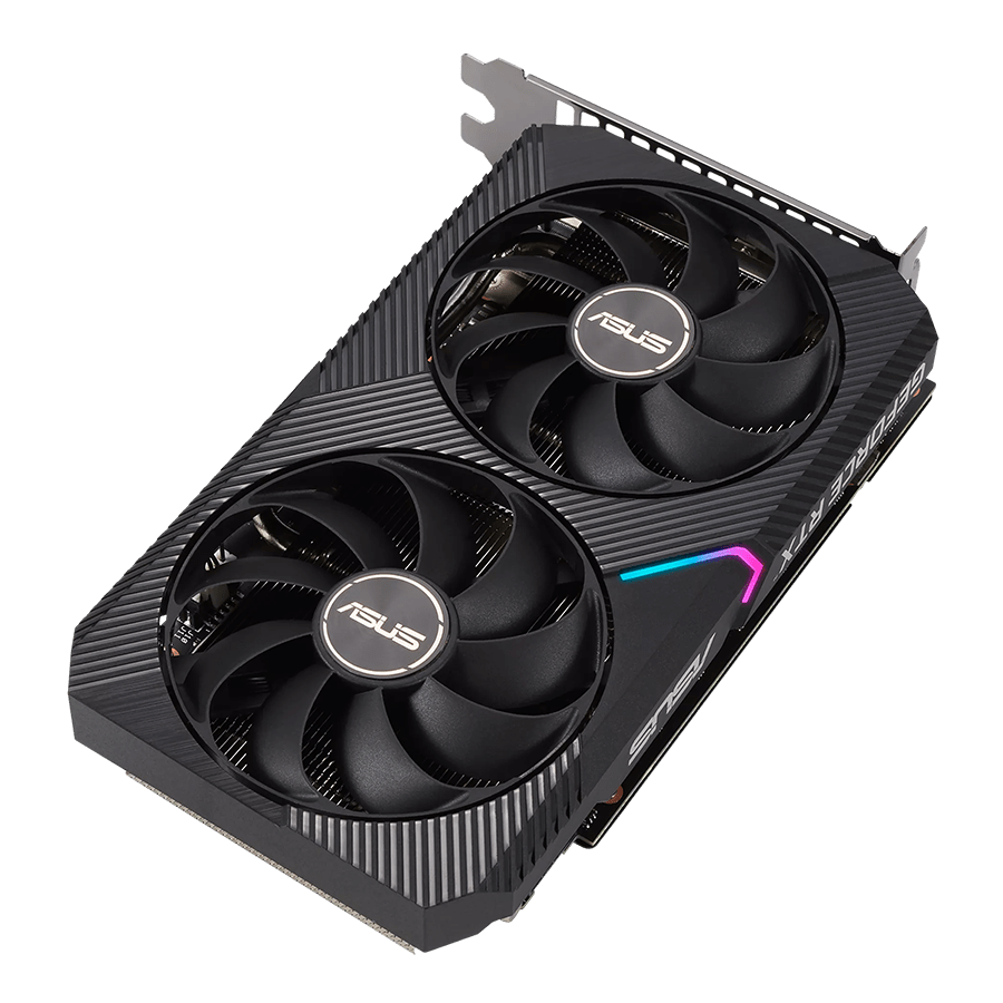 ASUS Graphics Card DUAL-RTX3050-8G — Close-up 5