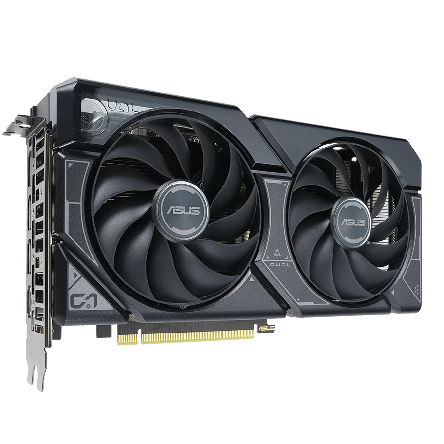 ASUS Graphics Card DUAL-RTX4060TI-O16G — Close-up 1