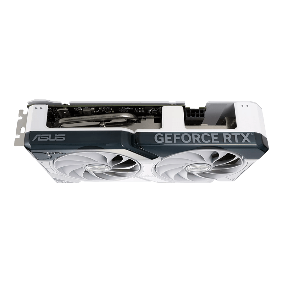 ASUS Graphics Card DUAL-RTX4060TI-8G-WHITE — Close-up 5