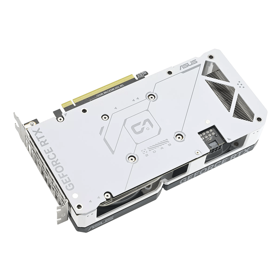 ASUS Graphics Card DUAL-RTX4060TI-8G-WHITE — Close-up 7