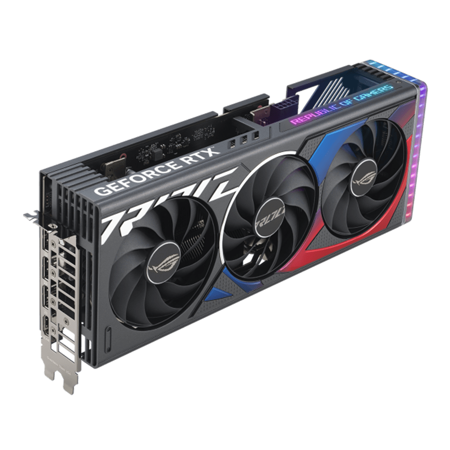 ASUS Graphics Card ROG-STRIX-RTX4060Ti-8G-GAMING — Close-up 1