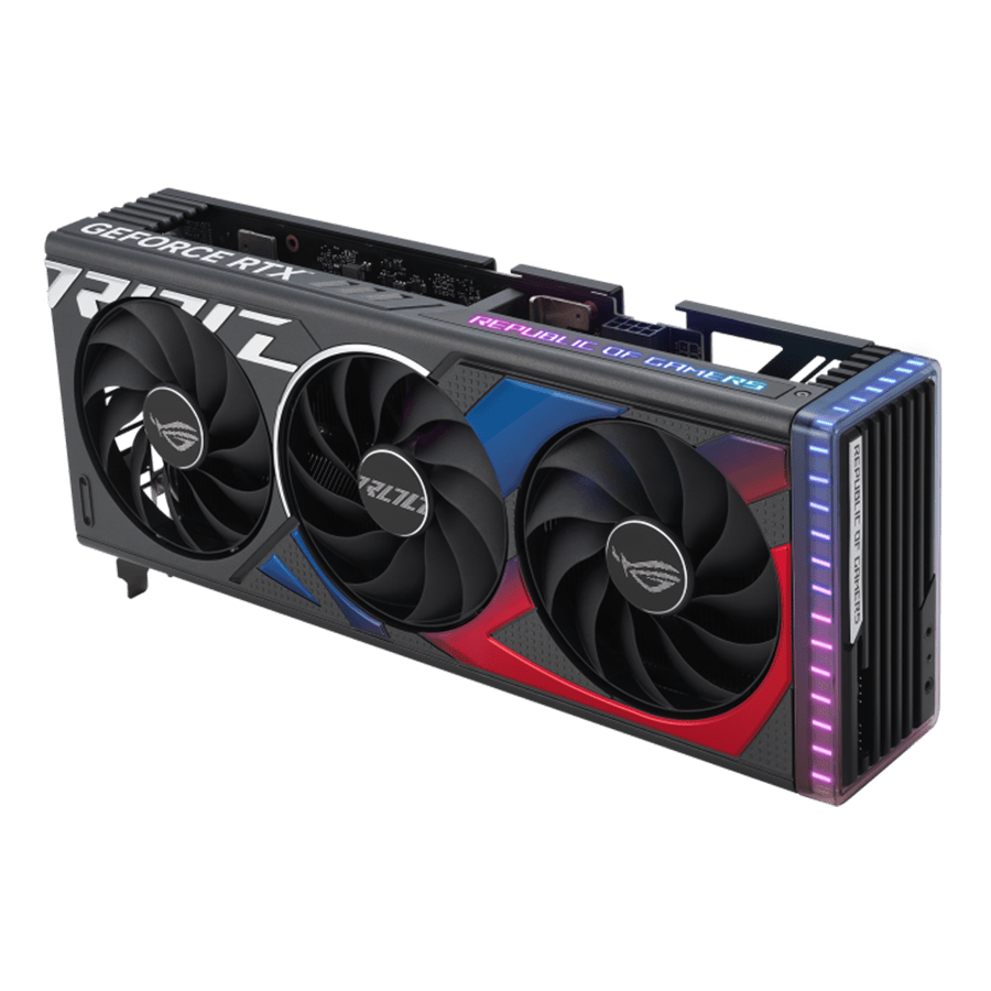 ASUS Graphics Card ROG-STRIX-RTX4060Ti-8G-GAMING — Close-up 2