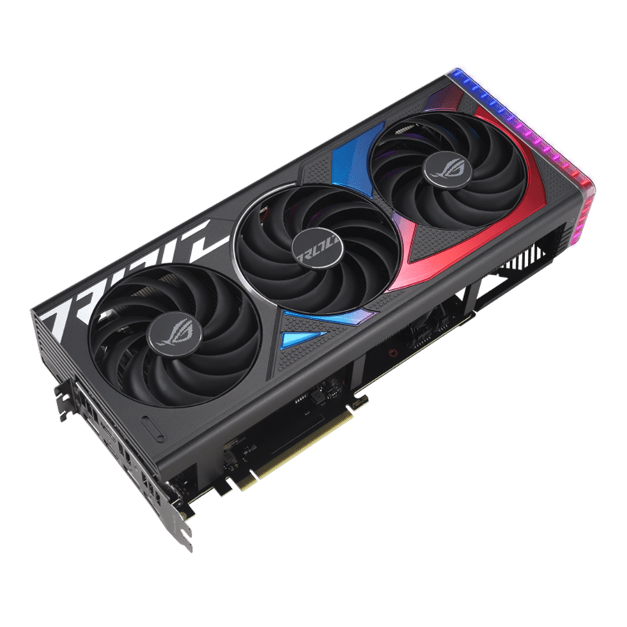 ASUS Graphics Card ROG-STRIX-RTX4070-12G-GAMING — Close-up 1